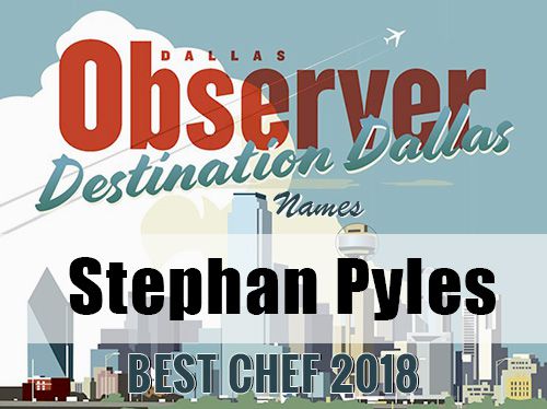 Best Restaurants in Dallas - Dallas Observer's Best Chef 2018