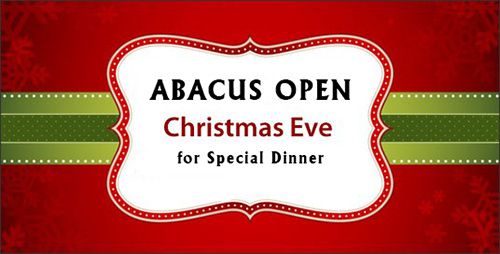 Best Restaurants in Dallas - Christmas Eve Dinner at Abacus